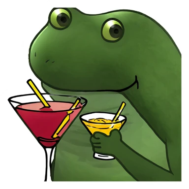 cosmopolitan drink sticker