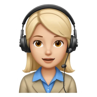 Girl talking Arg the office sticker