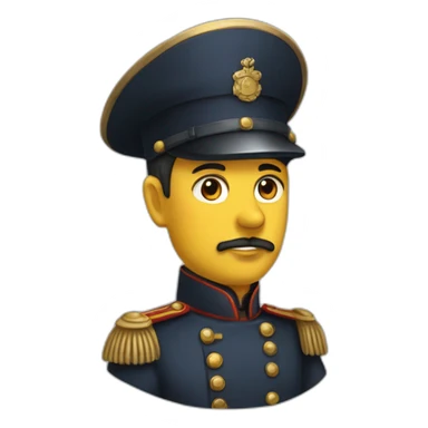 Maitre de chien armée sticker