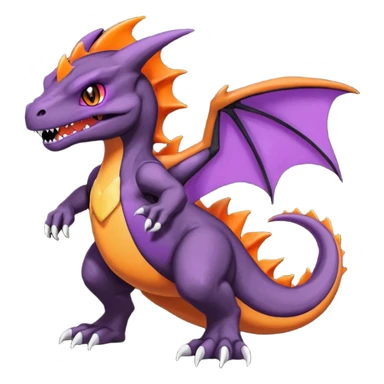 Salandit-Noibat-Duskull-Charizard-Hybrid (Full body) sticker