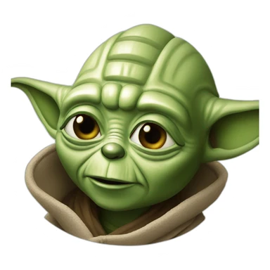 a facetime call with yoda sticker