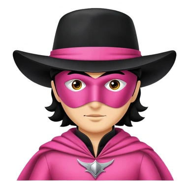Zorro rosa sticker