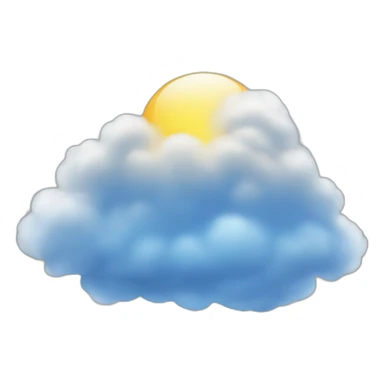Emoji dans le nuage sticker