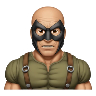 Bane from batman sticker