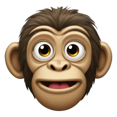 Monkey show rock-n-roll sticker