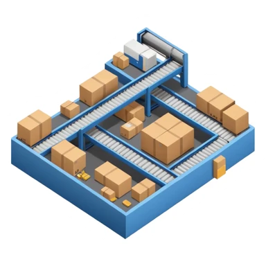 goods sorting centers sticker