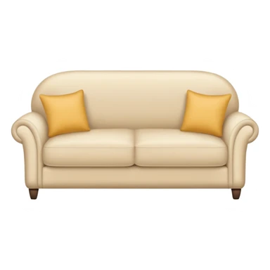 cozy sofa sticker