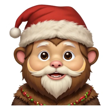 ewok santa sticker