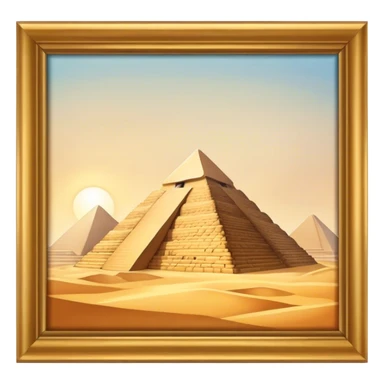 egypt pyramid sticker