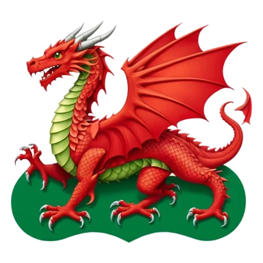 Flag of Wales sticker