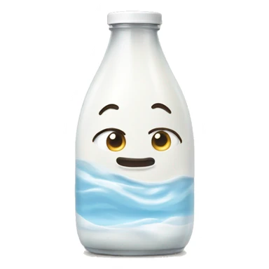 Milk comes from a river sticker