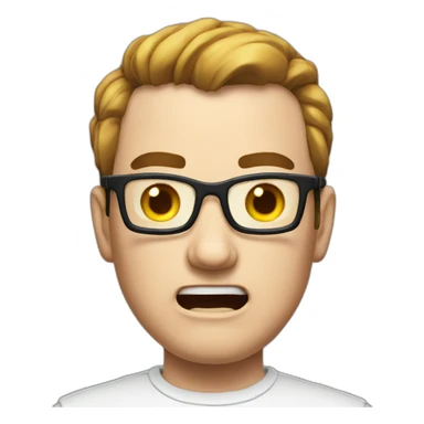 angry video game nerd sticker