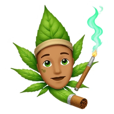 Talking weed joint  sticker