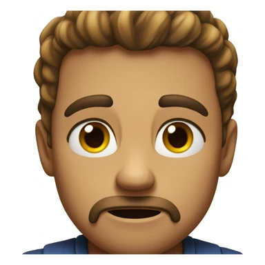 Hangry stare sticker