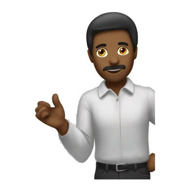 Writer with a sign that says: Editing Complete sticker