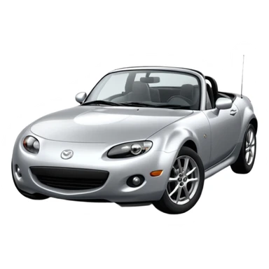 mazda mx-5 NC 2008 silver hardtop (not soft-top) (not ND) sticker