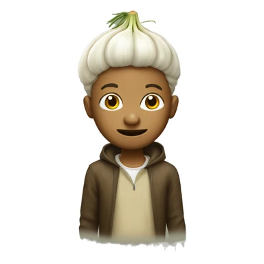 Chipalino boy with an onion head sticker