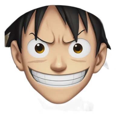 Luffy one piece gear 5 sticker