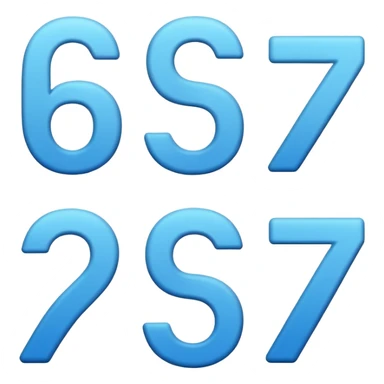6 7 sticker