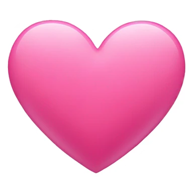 Pink heart sticker