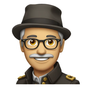 unhomme joyeux sticker