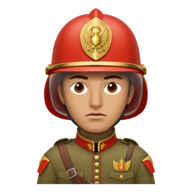 legionario del ejercito español con mi cara  sticker