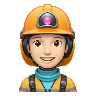 Colorful Helmeted Traveler sticker