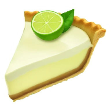 Key lime pie sticker