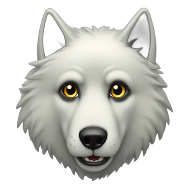 loup fantome sticker