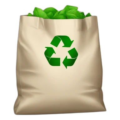 recycle bag sticker