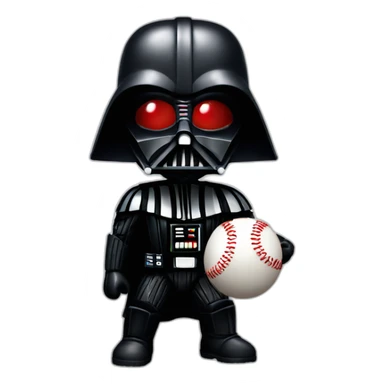 darth-vader play ball sticker