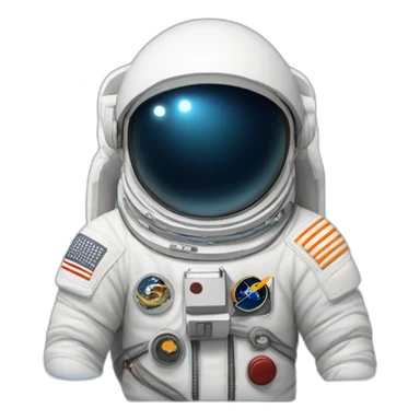 Astronaute qui se gratte la tête sticker