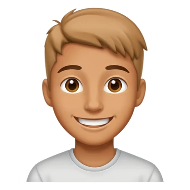 memoje estudante muito expressivo, alegre sticker