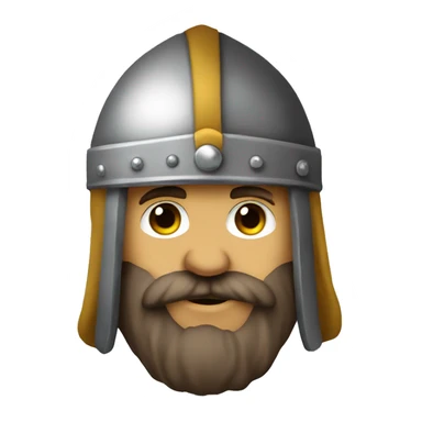 Casco de vikingo sticker