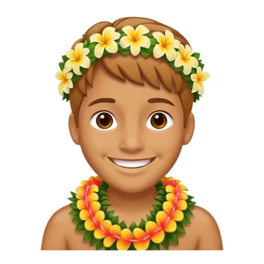 hawai, sin el marco sticker