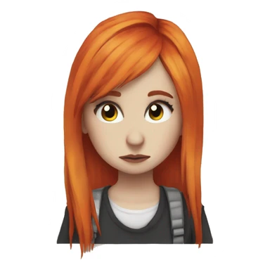 Sad Hayley Williams sticker