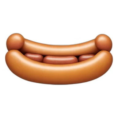 Happy sausage sticker