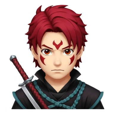 demon slayer sticker