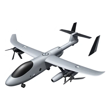 UAV Military aircraft sticker