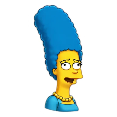 Marge Simpson sticker