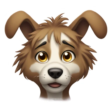 Furry anthro sad  sticker