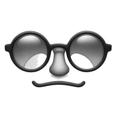  star shape glasses sticker