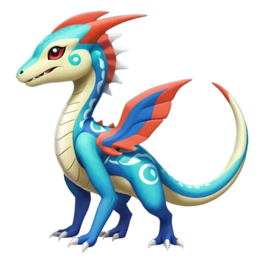 Meloetta-Inteleon-Samurott-Salandit-Latios-Fakémon-creature-hybrid sticker