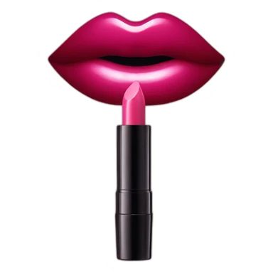 Lip gloss stick sticker