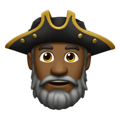 Pirate king of coconut island  sticker