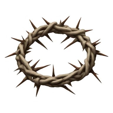 Crown of thorns sticker