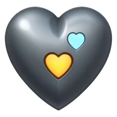 The iron heart sticker