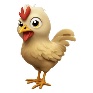 Chicken little sticker
