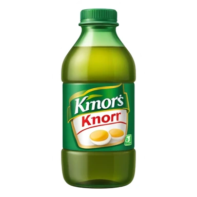 Knorr bottle sticker