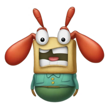 mr krabs sticker